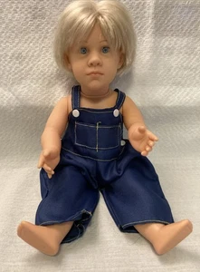 John Nissen Full Vinyl Boy Male Anatomically Correct Doll, Blonde, 14"T - Picture 1 of 11