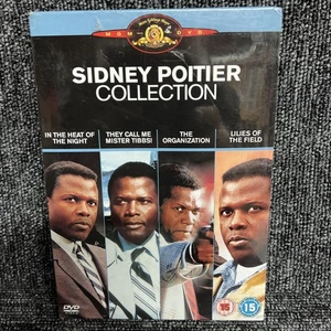 SIDNEY POITIER COLLECTION DVD BOXSET CONTAINS 4 MOVIES New UK R2 Sealed Freepost - Picture 1 of 2