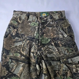 Cabelas Camouflage Fleece Pants Camo Outdoor Cargo Hunting 32x35 Men’s 32 Reg - Picture 1 of 13