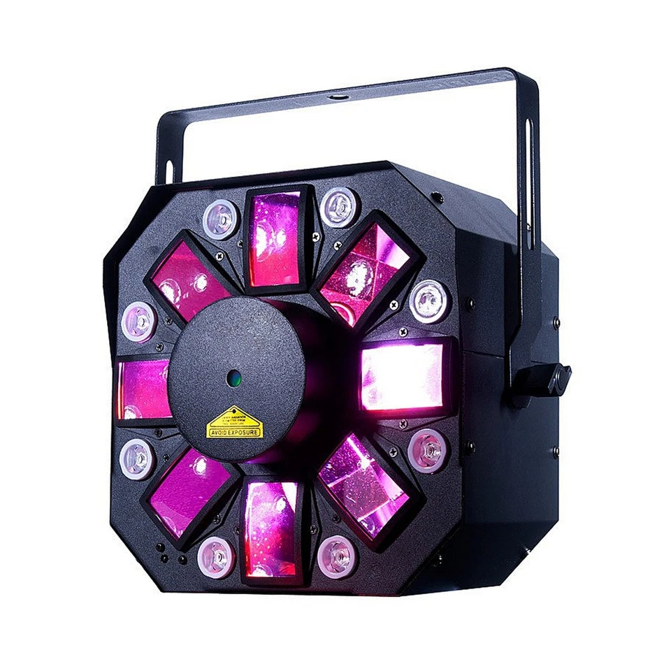 American DJ Stinger II 3 Fx en 1 ocho LED UV de 3 vatios accesorio de luz móvil (usado) Foto 1 de 1