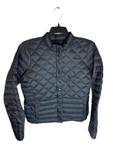 Lands' End Women's Medium Black Down Fill Puffer Jacket NWT - Picture 1 of 9