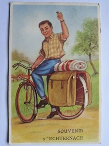 06h19 Cpa Postcard - Echternach A Folding System 10 Views - Picture 1 of 3