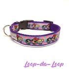 Handmade LdL Powerpuff dog collar