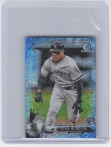 2017 Bowman Chrome Yoan Moncada #25 Mini Blue Shimmer Refractor RC /150  - Picture 1 of 2