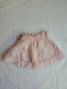 Camisa de muñeca vintage, ver medidas para talla rosa Dobby floral RICRAC - Imagen 1 de 4