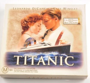Titanic VHS Collectors Edition Box Set With 8 Collector Cards 35mm Film Cell - Picture 1 of 12