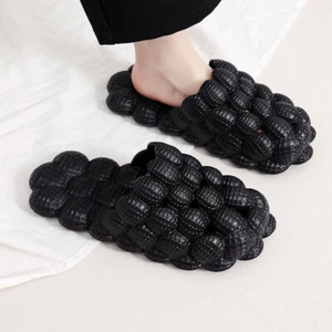 Mujeres Hombres Zapatillas Burbujas Moda Hogar Playa Zapatos Suave Masaje Cacahuete Sandalias - Imagen 1 de 120