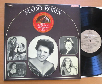 Mado Robin Voix Illustres 1942-1949 NEAR MINT French Vinyl EMI 2C 061-12096 - Image 1 of 4