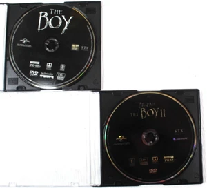 The Boy, 2016 And Brahms: The Boy II , 2020 Horror DVDs w/ New Slim Jewel Cases - Picture 1 of 3