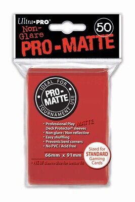 Ultra Pro - Non-Glare Pro-Matte Sleeves - 50 ...