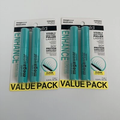Wet n Wild Enhance & Define Full Healthy Lashes Mascara Very Black Value (4) - Image 1 of 2