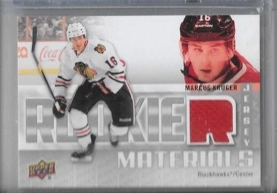 MARCUS KRUGER 2011-12 UD ROOKIE MATERIALS JERSEY - ROOKIE - Image 1 of 1