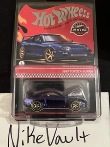 Toyota Supra Blue Spectraflame 2024 1997 Hot Wheels RLC Redline Club - EN MANO - Imagen 1 de 4