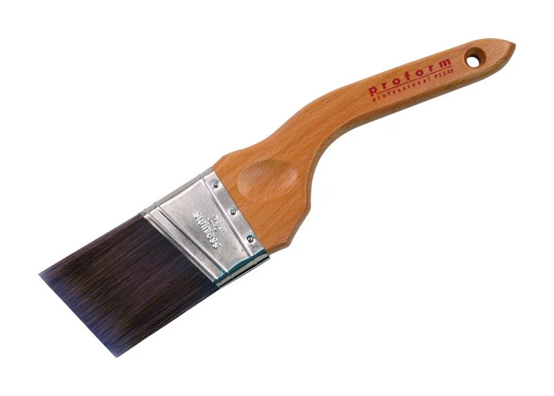 Proform P2.5AS Professional Angled Cut Ergonomic Handle Paint Brush 2-1/2 in. - Imagem 1 de 1