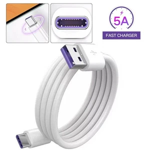 USB Type C Data Cable 5A Fast Charging USB-A to USB-C Charger Cord For Phone➰➰➰➰ - Photo 1 sur 12