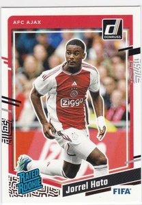 2023-24 Panini Donruss FIFA Rated Rookie Jorrel Hato #189 Rookie R/C - Picture 1 of 1