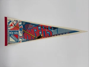 NEW YORK RANGERS 12 PER 30 POLLICI NHL PENNANT WIN EDIZIONE ARTIGIANALE #1 - Foto 1 di 7
