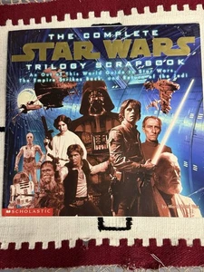 VINTAGE 1997 THE COMPLETE STAR WARS TRILOGY SCRAPBOOK SOFTCOVER EDITION! - Picture 1 of 3