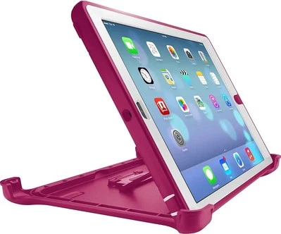 Otterbox Defender Series for iPad Air in Papaya Pink & White 77-28035 Rugged - Image 1 of 4