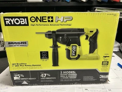New Ryobi P223 18V 1 inch Cordless Rotary Hammer Drill (2024 Date Code)🔥 - Image 1 of 4