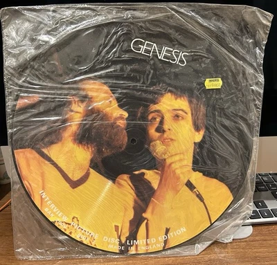 GENESIS Interview Picture Disc VINYL Record BAK-2008 Phil Collins LTD ED Sealed! - Image 1 of 4