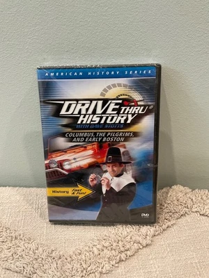 DAVE STOTTS - DRIVE THRU HISTORY: COLUMBUS, PILGRIMS & EARLY BOSTON DVD REV. WAR - Image 1 of 3