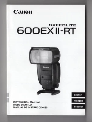 Flash para cámara Canon Speedlite 600EX II-RT (3 idiomas) Foto 1 de 4