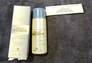 Vintage Shaklee Natural Impressions Feuchtigkeitslotion Mischhaut 2 flüssige Unzen - Bild 1 von 4