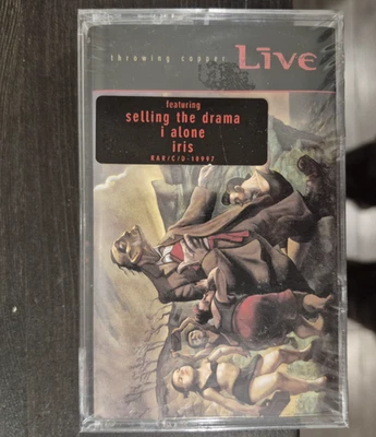Live Throwing Copper Cassette Sealed Hype Sticker Radioactive 1994 Foto 1 de 4