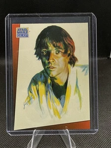 1993 Topps Star Wars Galaxy #3 Luke Skywalker - Picture 1 of 2