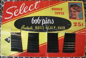 VINTAGE "SELECT" 60 BOB PINS UNUSED 1950,S - Picture 1 of 1