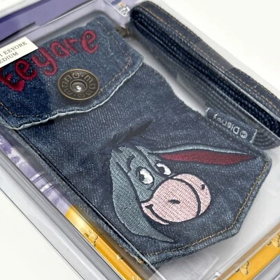 官方迪士尼 Eeyore 通用牛仔裤袋带工具带工具带翻盖手机 — 第 1/4 张图片