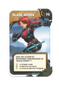 Carte Marvel Leclerc 2024 - N°098 - Black Widow - Picture 1 of 2