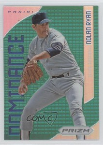 2012 Panini Prizm Dominance Green Prizms Nolan Ryan #D1 HOF