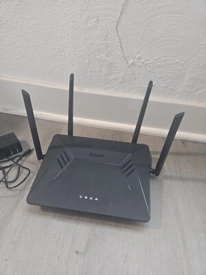 D-Link AC1750 Gigabit 4K Smart Dual Band Gaming Wi-fi Router - Black - Image 1 of 3