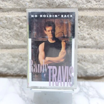 Randy Travis No Holdin' Back Cassette Album Tape Folk Country - Image 1 of 3