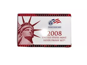 2008 United States Mint Silver Proof Set in OGP with COA - Picture 1 of 8