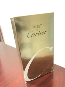 MUST DE CARTIER by CARTIER 1.6 FL oz / 50 ML EDT Spray Sealed Box * OLD VERSION* - Picture 1 of 3