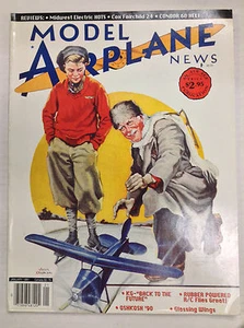 Model Airplane News Magazine KG Back To The Future January 1991 041517nonrh - Picture 1 of 1