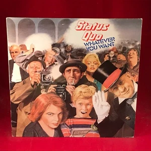 STATUS QUO Whatever You Want 1979 French Vinyl LP + INSERT EXCELLENT CONDITION - Picture 1 of 5