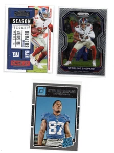(LOT OF 3) STERLING SHEPARD 2016 DONRUSS RR RC , 2020 CONTENDERS, 2020 PRIZM - Picture 1 of 1