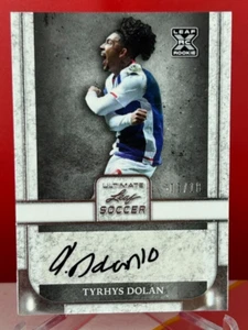 2023 Leaf Ultimate Soccer Tyrhys Dolan Silver Auto #'d 03/18 - Picture 1 of 1