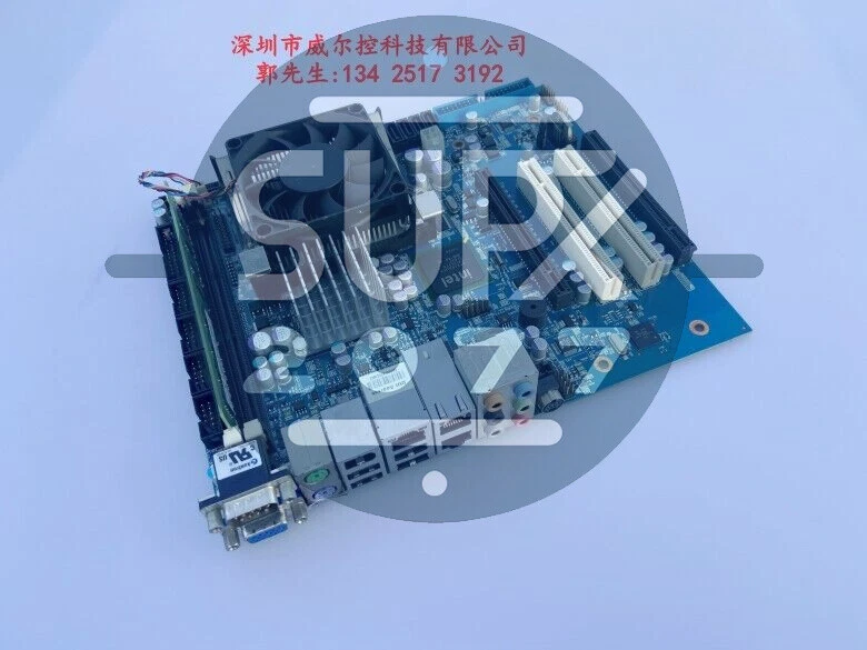 1PCS Used Create 工业计算机主板 KTGM45/FLEX 带 CPU 内存风扇 — 第 1/4 张图片