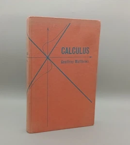 Calculus Geoffrey Matthews John Murray 1967 Hardback Book - Picture 1 of 24