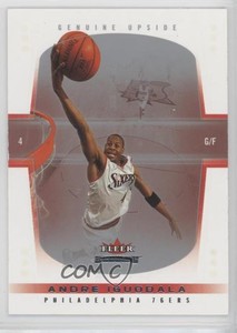 2004-05 Fleer Genuine Upside Reflections /100 Andre Iguodala #129 Rookie RC