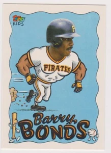 1992 Topps Kids Barry Bonds card #21 Pittsburgh Pirates NM or Better - Picture 1 of 2