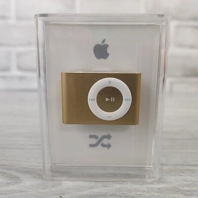 Apple iPod Shuffle 1GB 2nd Generation A1204 GOLD MC167LL/A Sealed New - Image 1 of 4