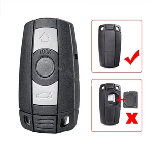 3 Button Key Fob Case For BMW 1 3 5 6 Series X1 X5 X6 Z4 E82 E84 E87 E88 E89 E71 - Picture 1 of 6