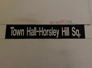 South Shields Destination Bus Blind 31”- Market - Brockley Whins - Picture 1 of 12