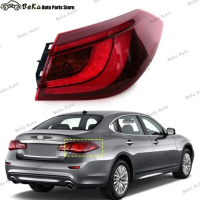 1 pieza para Infiniti Q70 Q70L 2015-2019 montaje de luz trasera exterior luz de freno derecha Foto 1 de 4